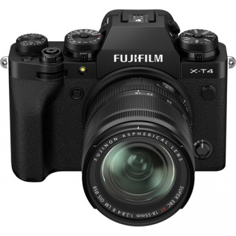 Цифровой фотоаппарат Fujifilm X-T4 Kit XF 18-55mm f/2.8-4 Black